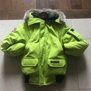 Lime Green Canada Goose (Youth Large)